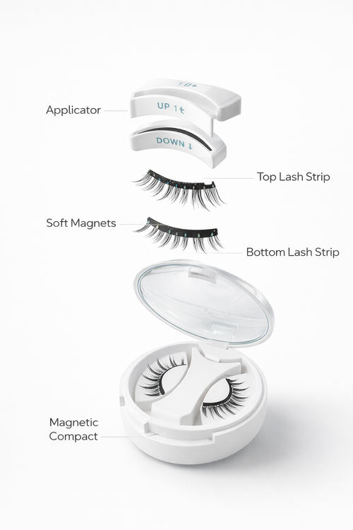 Magnetic eye lashes
